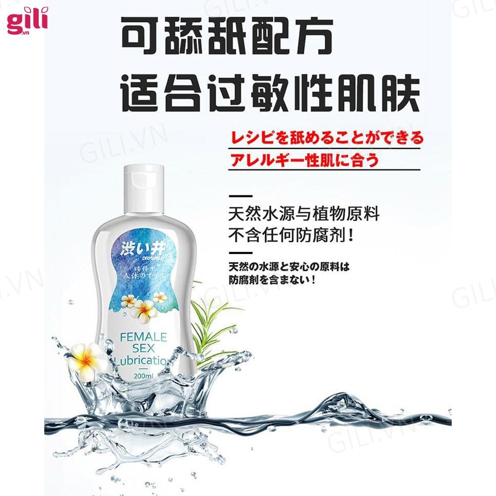 Gel bôi trơn tinh chất lô hội Drywell Nha Đam 200ml chính hãng