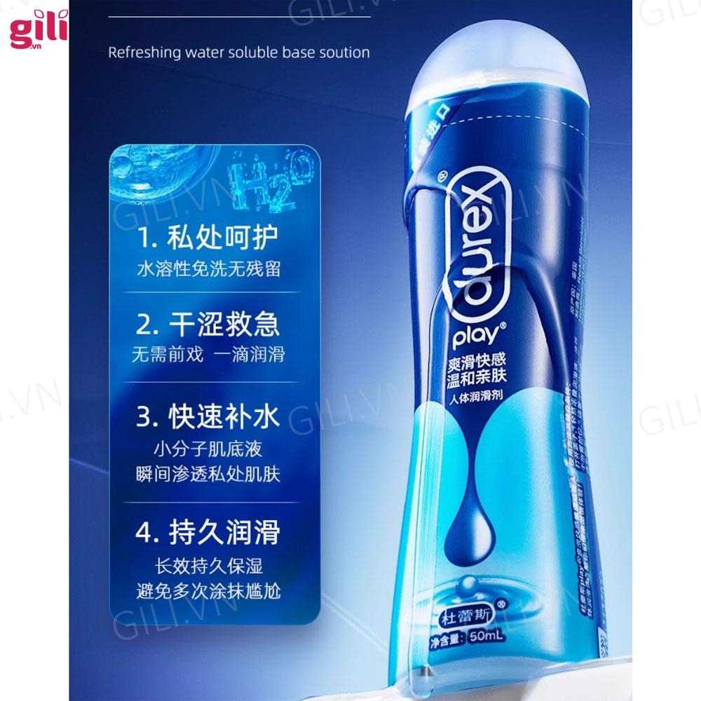 Gel bôi trơn gốc nước Durex Play Classic 50ml chính hãng