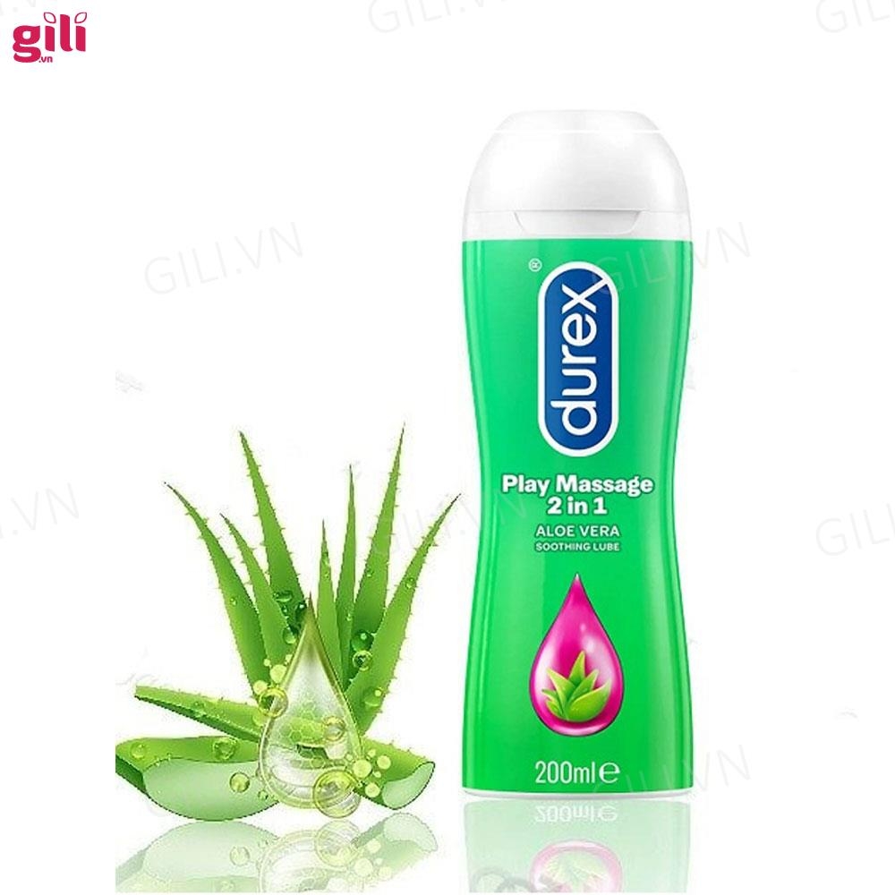 Gel bôi trơn Durex Play Massage 2in1 200ml chính hãng