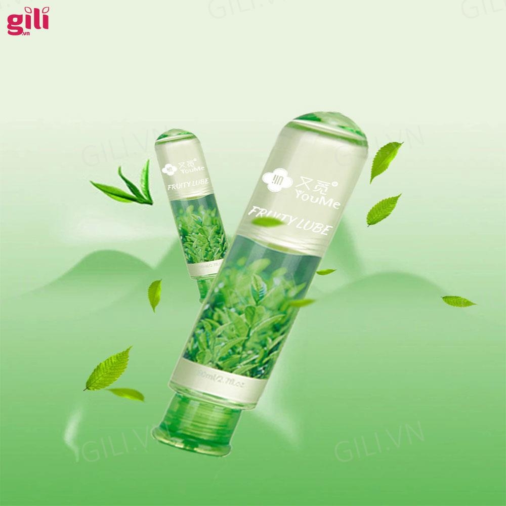 Gel bôi trơn Fruits Fun Trà Xanh chai 80ml chính hãng