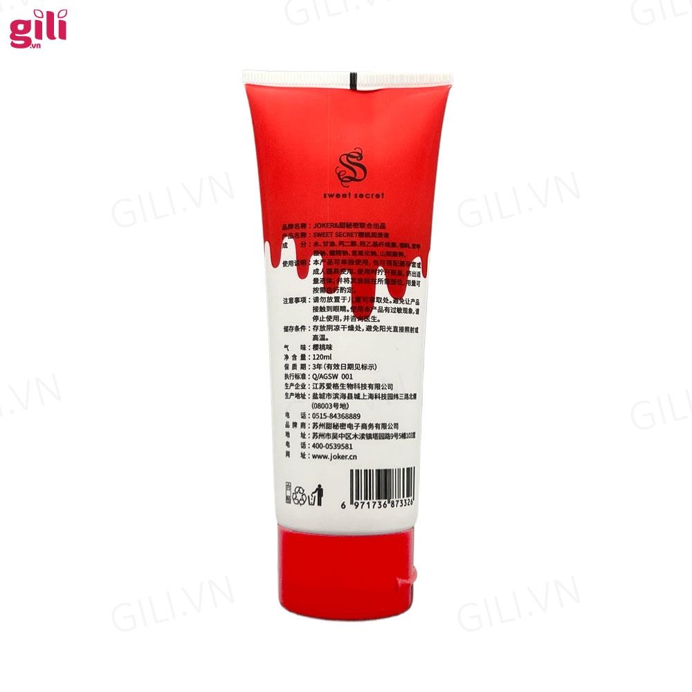 Gel bôi trơn Olo Fruit Flavour Series Lubricant hương cherry 120ml chính hãng