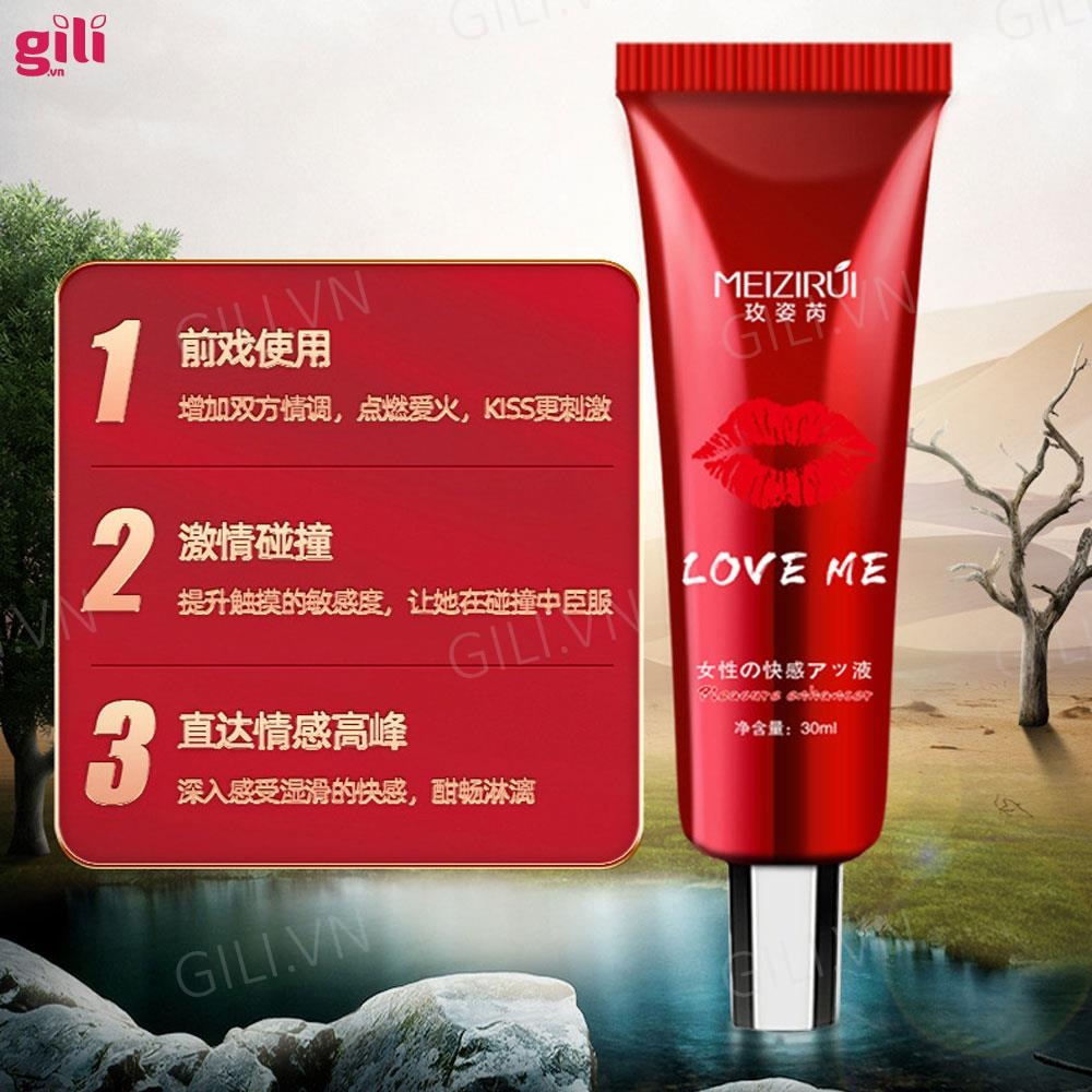 Gel bôi trơn Meizirui Love Me 30ml tăng khoái cảm chính hãng