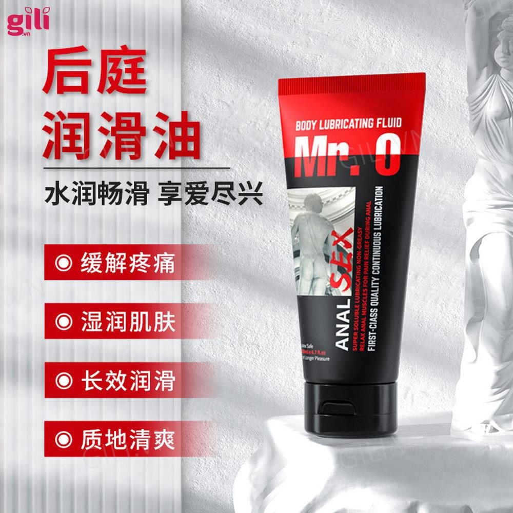Gel bôi trơn hậu môn Mr. O Body Lubricating Fluid 200ml chính hãng