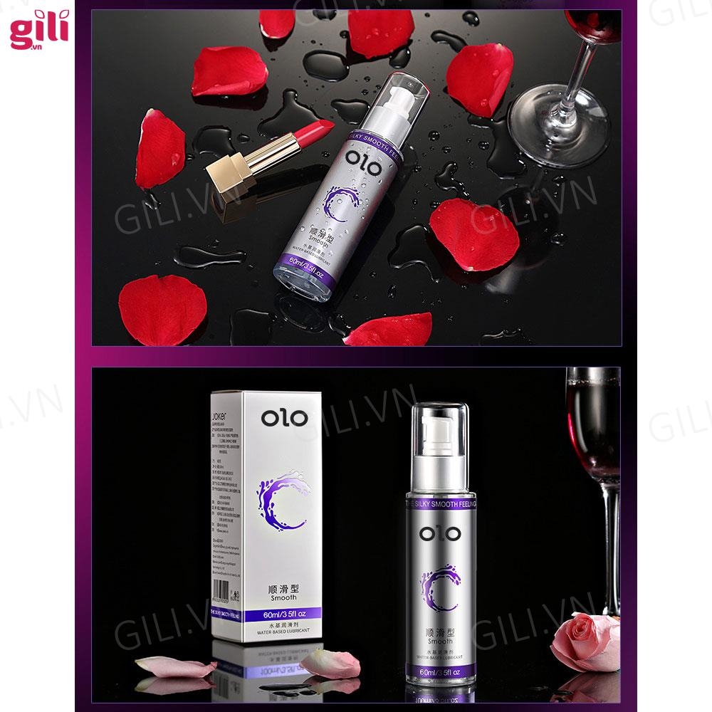 Gel bôi trơn tinh chất lô hội Olo Smoothing 60ml chính hãng