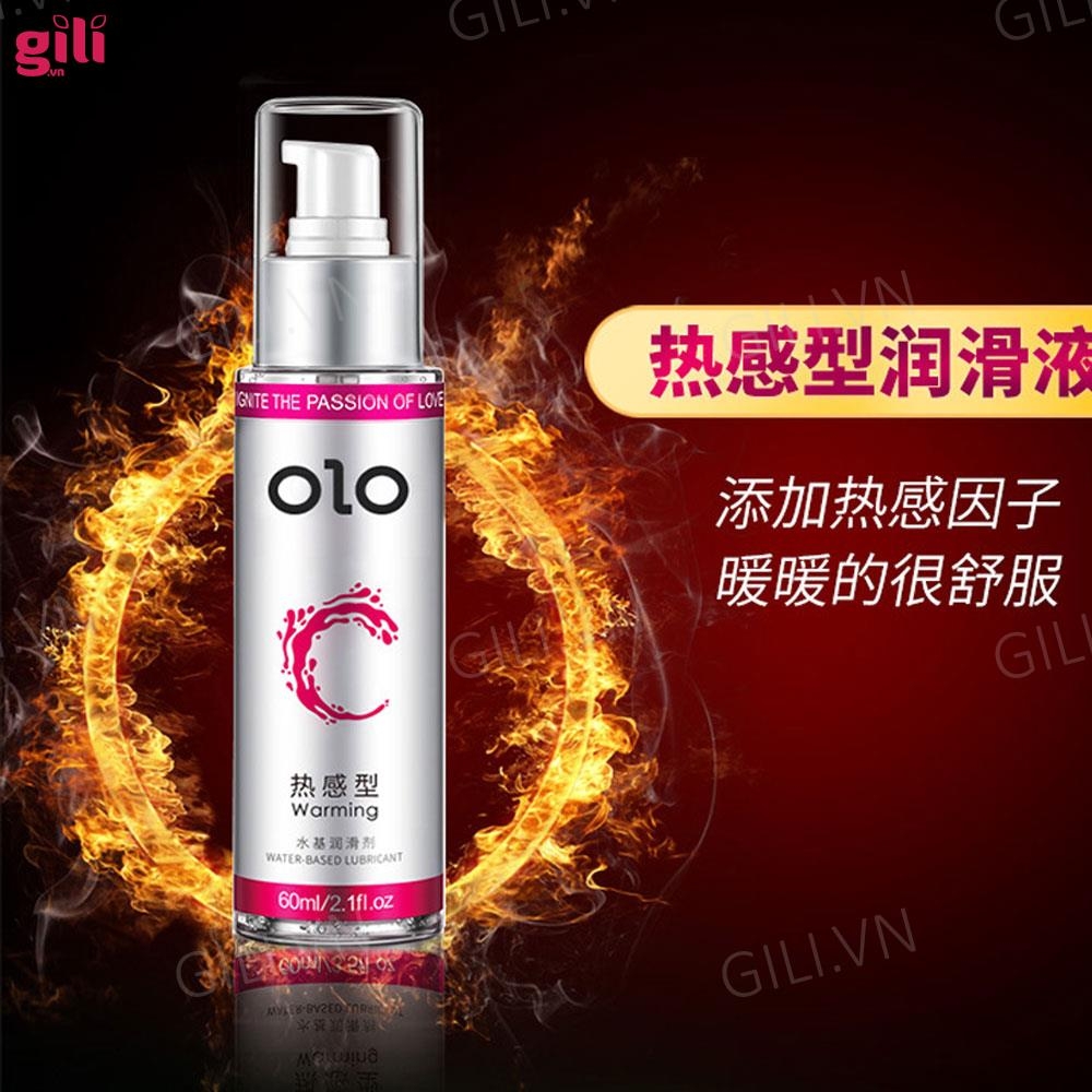 Gel bôi trơn tăng khoái cảm nữ Olo Warming 60ml chính hãng