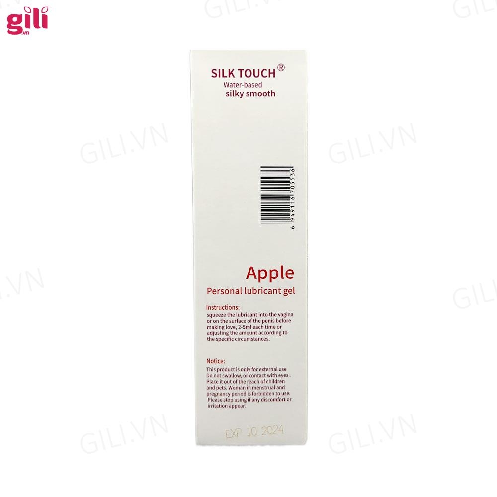 Gel bôi trơn hương táo Silk Touch Apple 100ml chính hãng