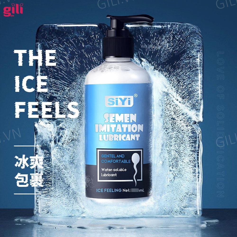 Gel bôi trơn SiYi Lubricant Xanh Dương Mát Lạnh 120ml chính hãng