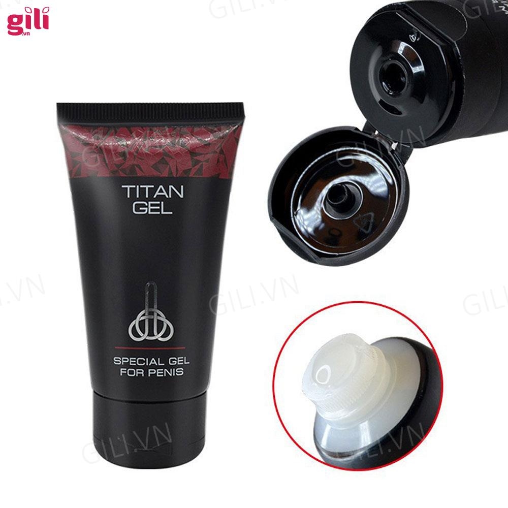 Gel bôi trơn massage Titan đen Special Gel 50ml chính hãng