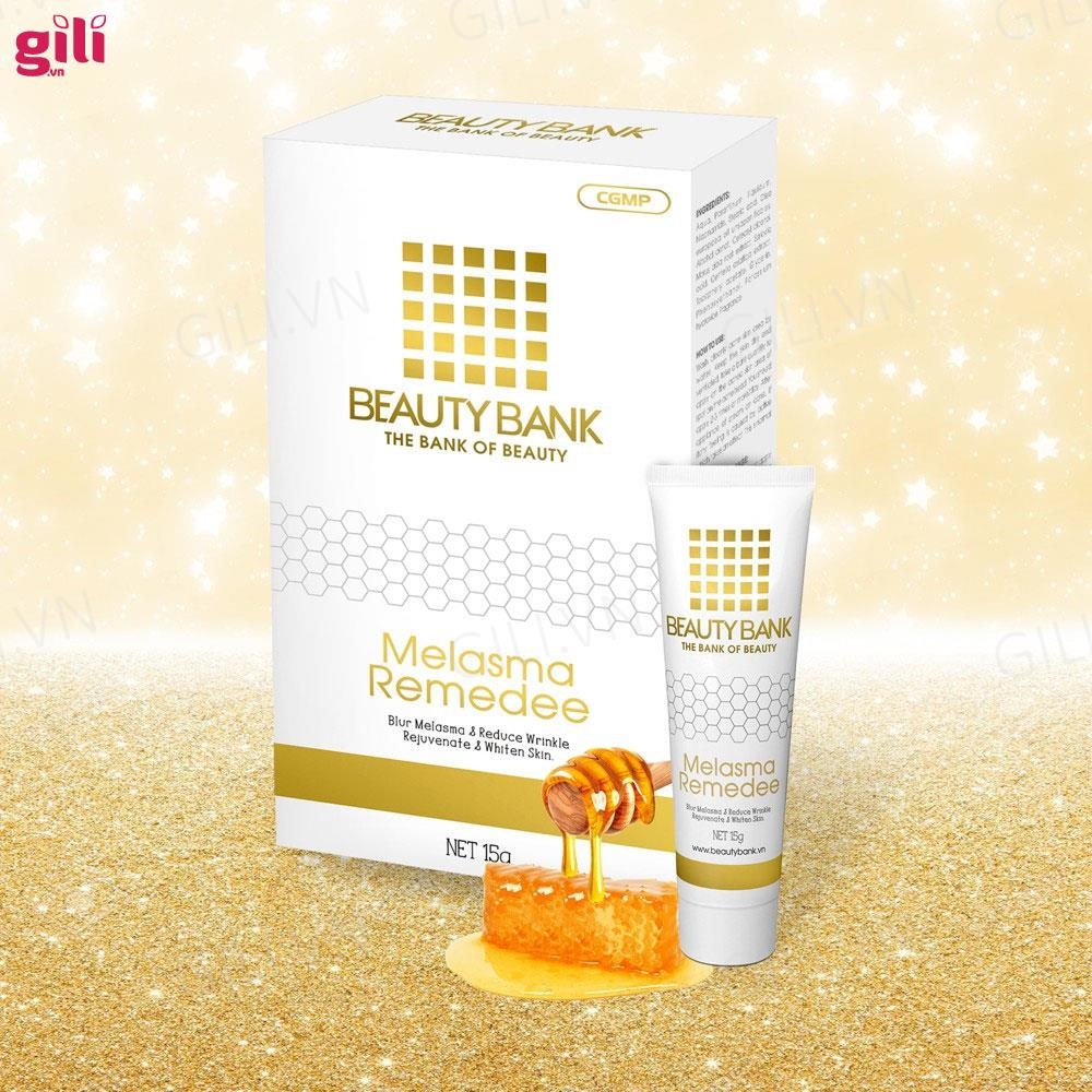 Kem dưỡng da ban đêm Beauty Bank Melasma Remedee 15gr chính hãng