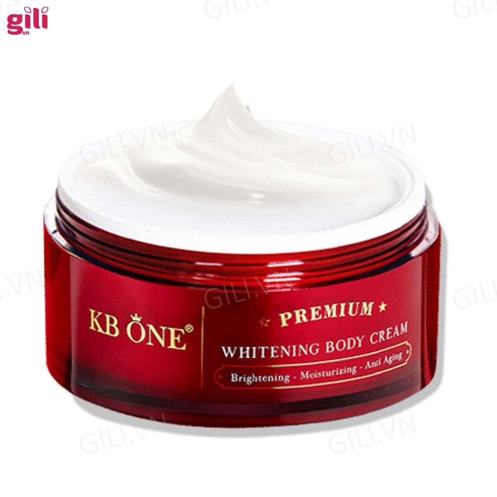 Kem Body KB One Sữa Tuyết Whitening Body Cream Premium 100gr chính hãng