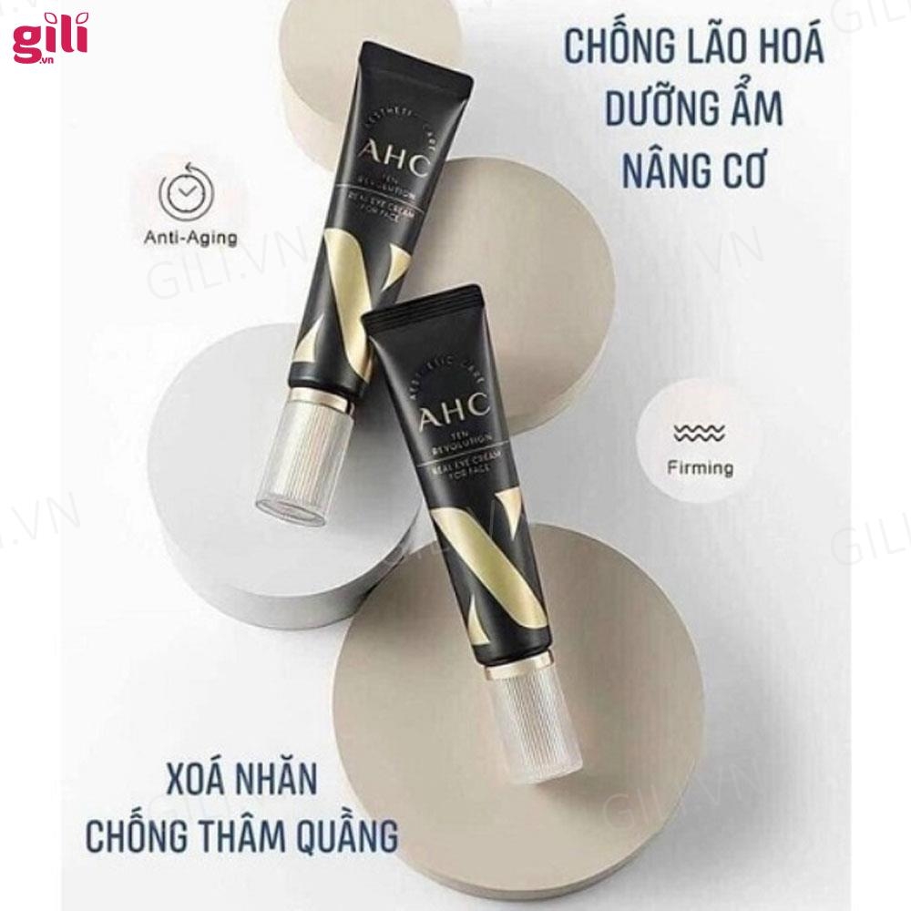 Kem dưỡng mắt AHC Ten Revolution Real Eye Cream đen 12ml chính hãng