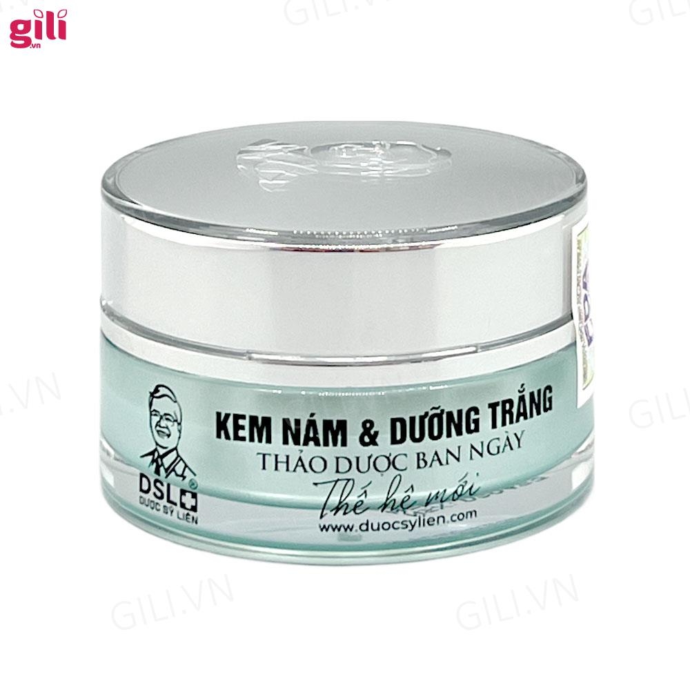 Kem nám dưỡng trắng thảo dược Dược Sĩ Liên ban ngày 12gr chính hãng