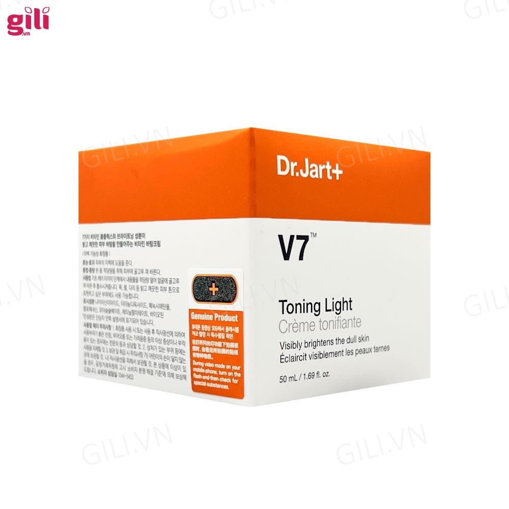 Kem dưỡng trắng da V7 Toning Light Dr Jart 50ml chính hãng