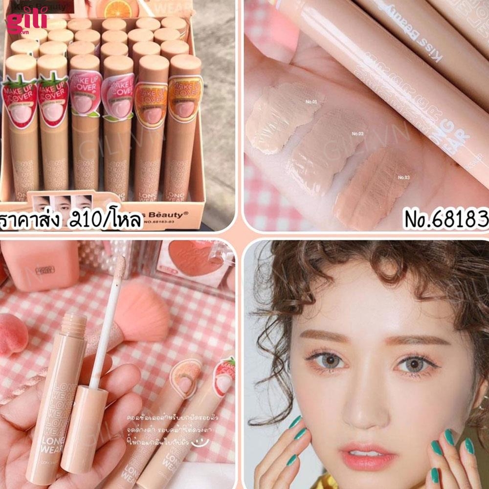 Kem Nền Che Khuyết Điểm Kiss Beauty 3.3gr Chính Hãng