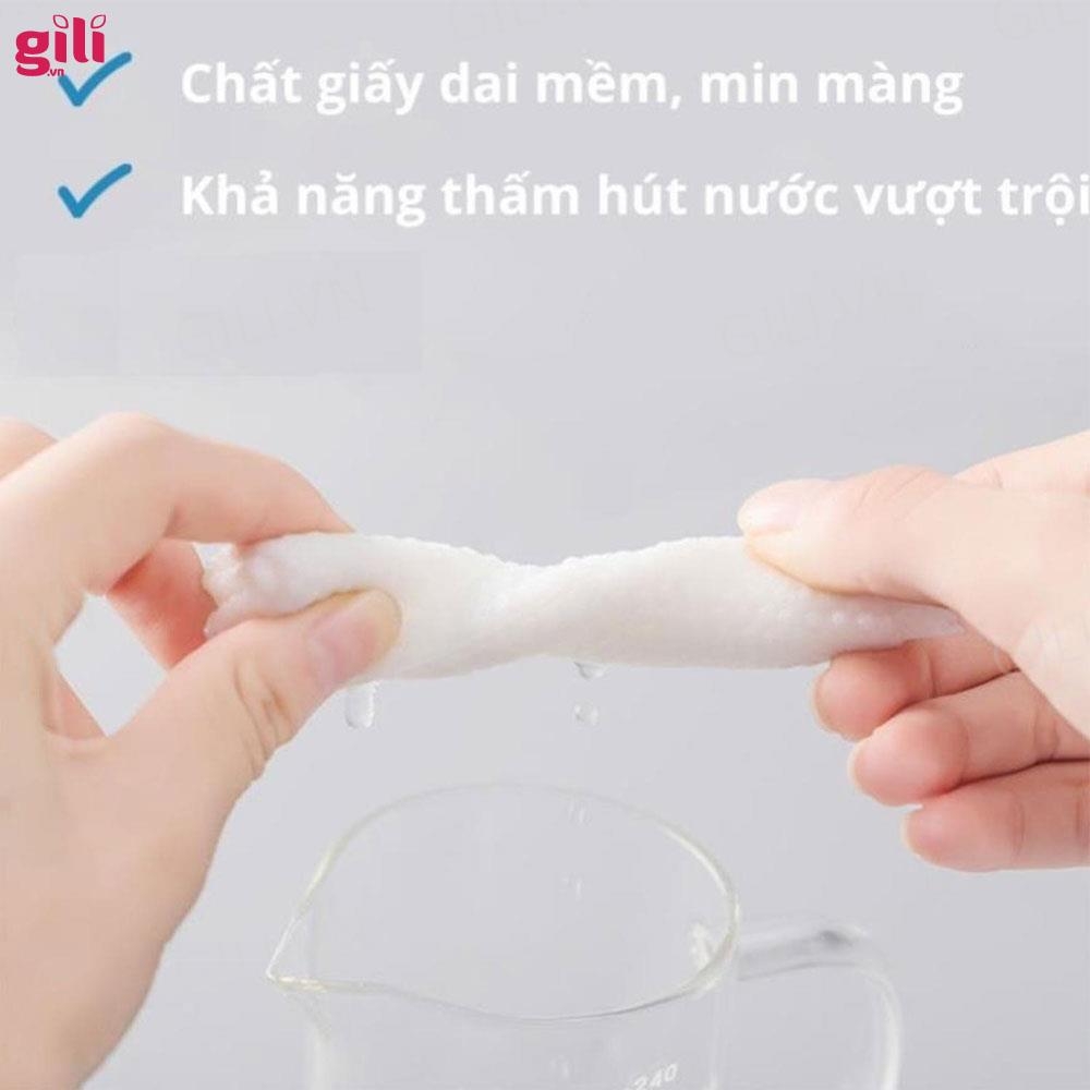 Khăn Lau Mặt Đa Năng Hatsu 40 Khăn 150gr Chính Hãng