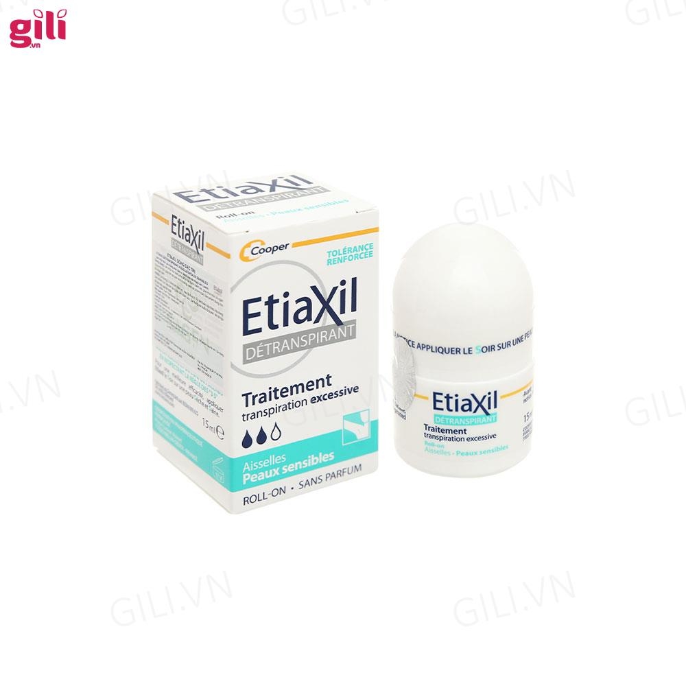 Lăn Khử Mùi Etiaxil Detranspirant Peaux Sensibles 15ml Chính Hãng