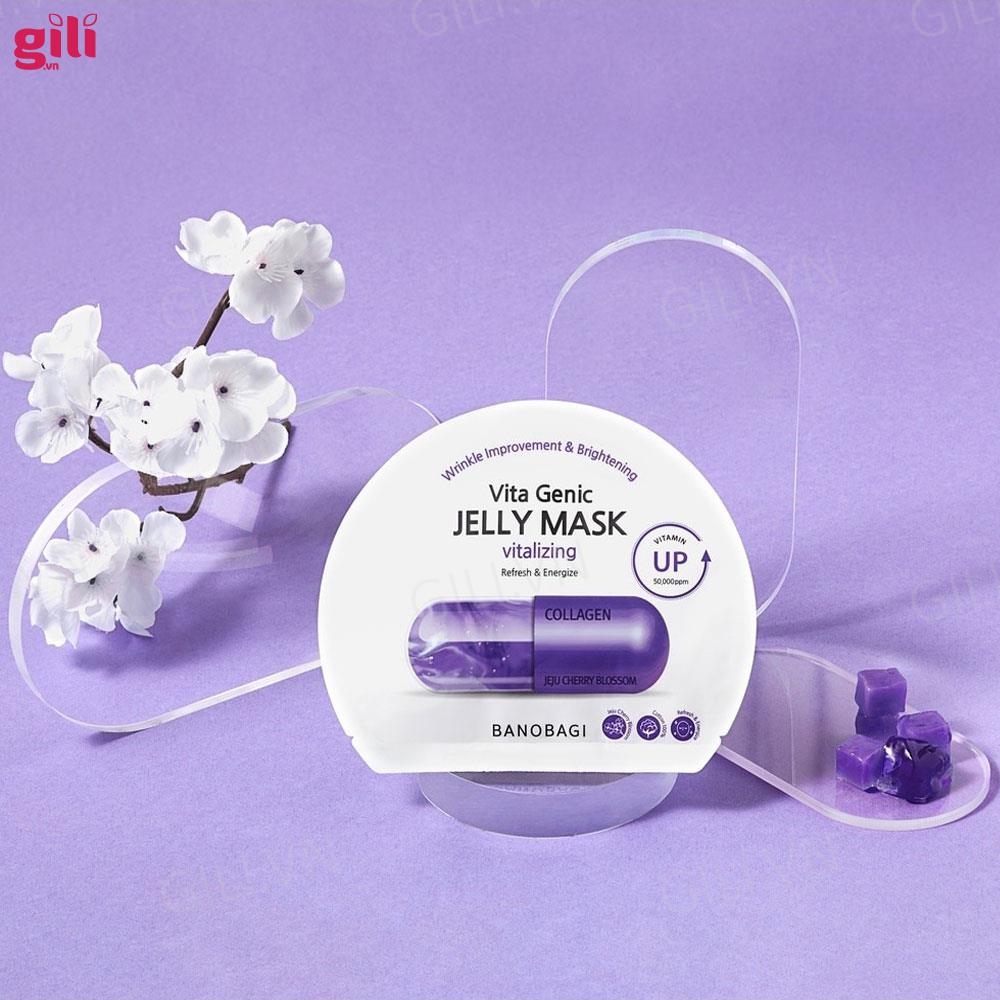 Mặt nạ Banobagi Genic Jelly Mask Vitalizing set 10 miếng chính hãng