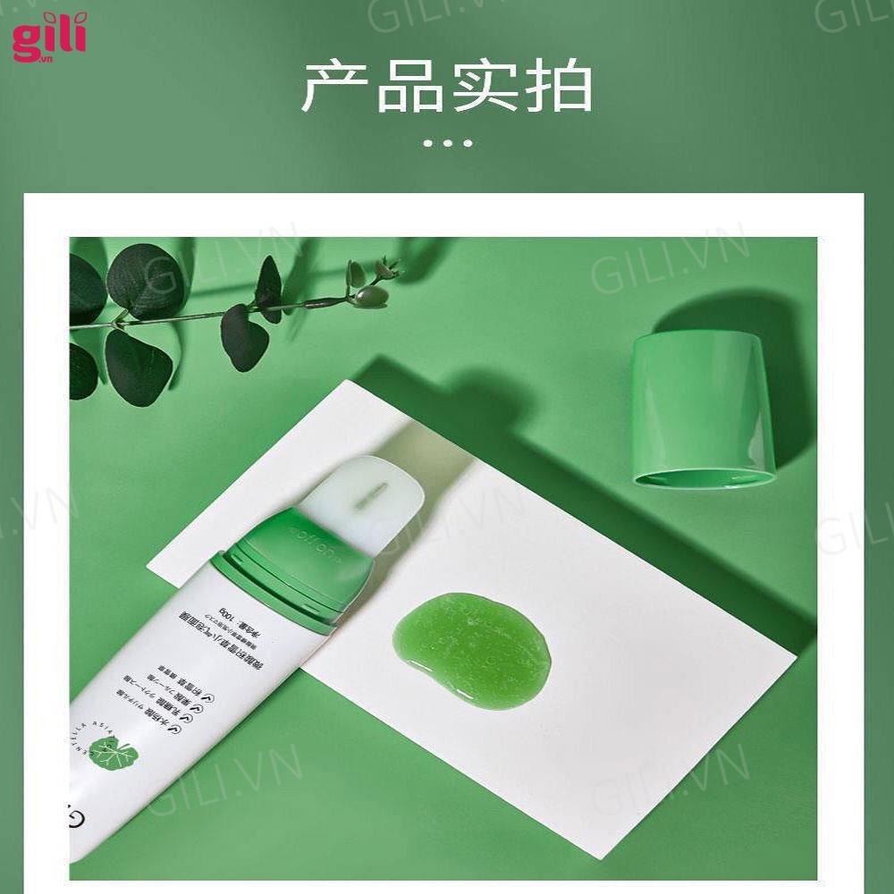 Mặt nạ sủi bọt Ginbi rau má 100gr chính hãng