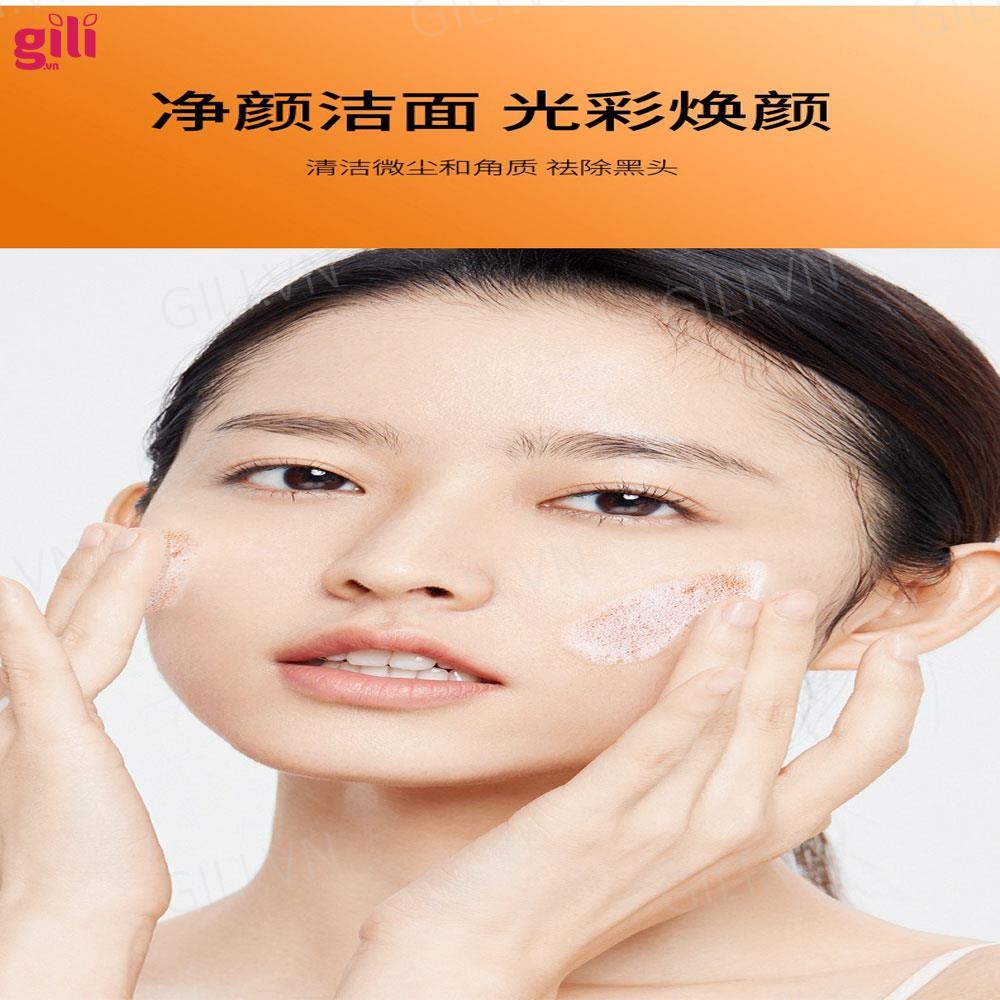 Mặt nạ sủi bọt thải độc cà rốt Yanfu hộp 12 gói chính hãng