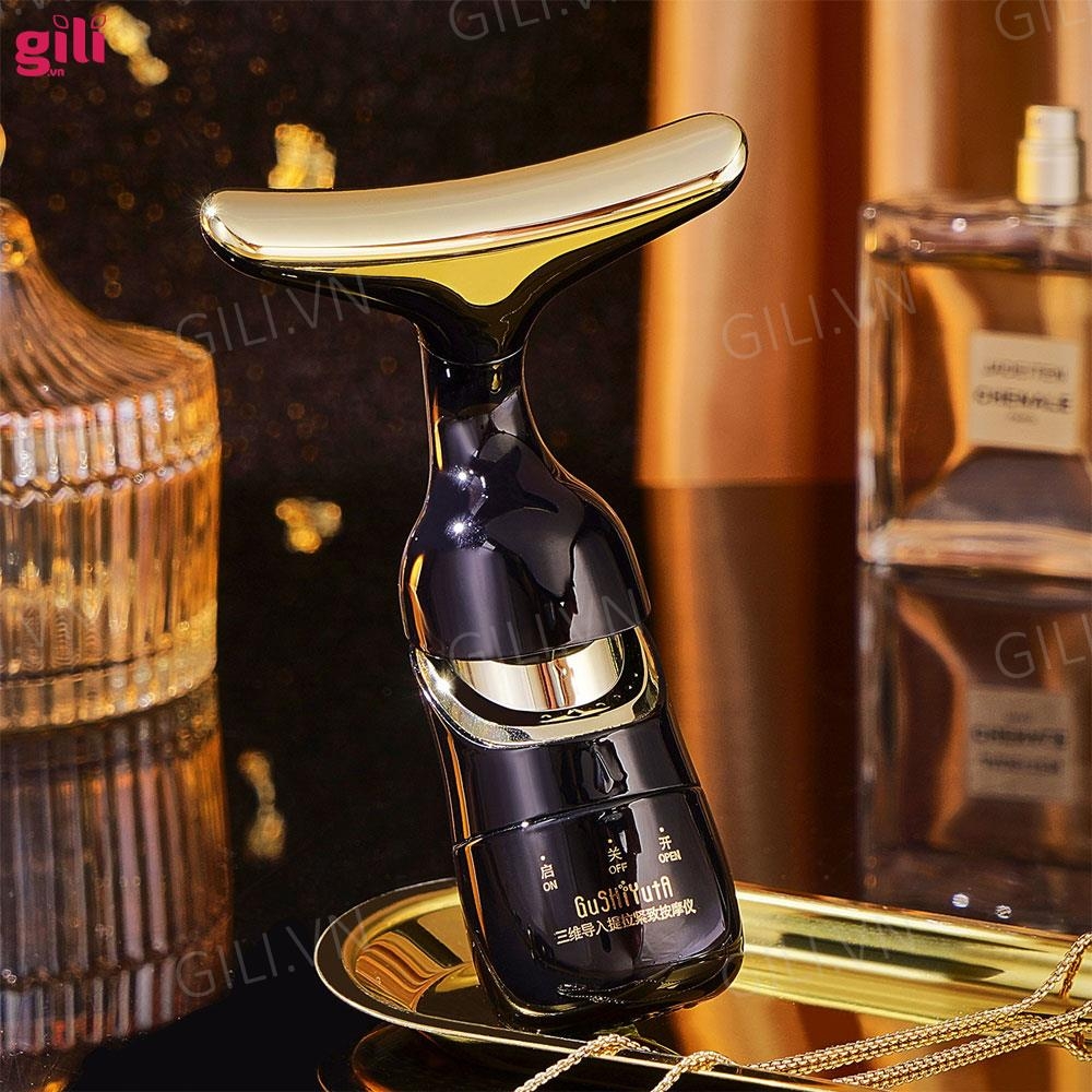 Máy massage 3in1 đẩy tinh chất Gushiyuta 150gr chính hãng