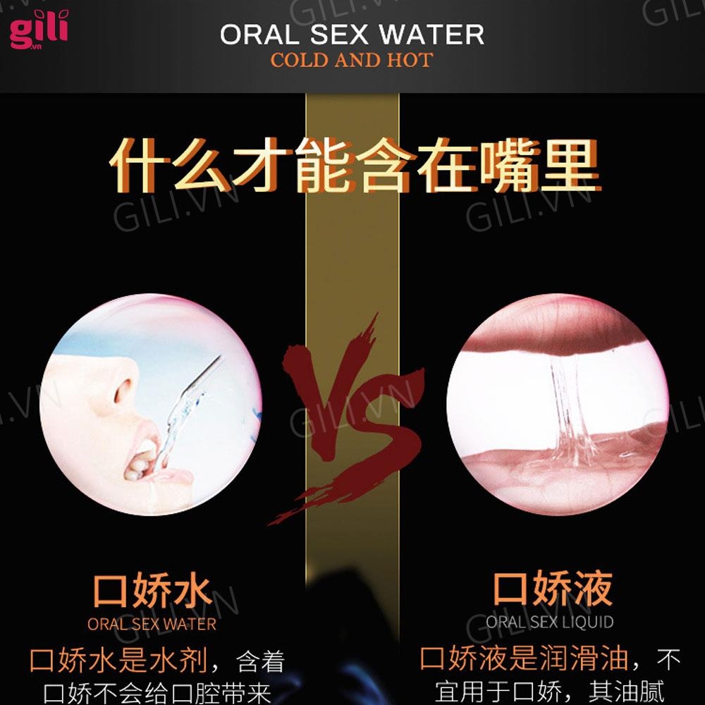 Nước Olo Oral Sex Băng Hoả lon 12 gói tăng khoái cảm chính hãng