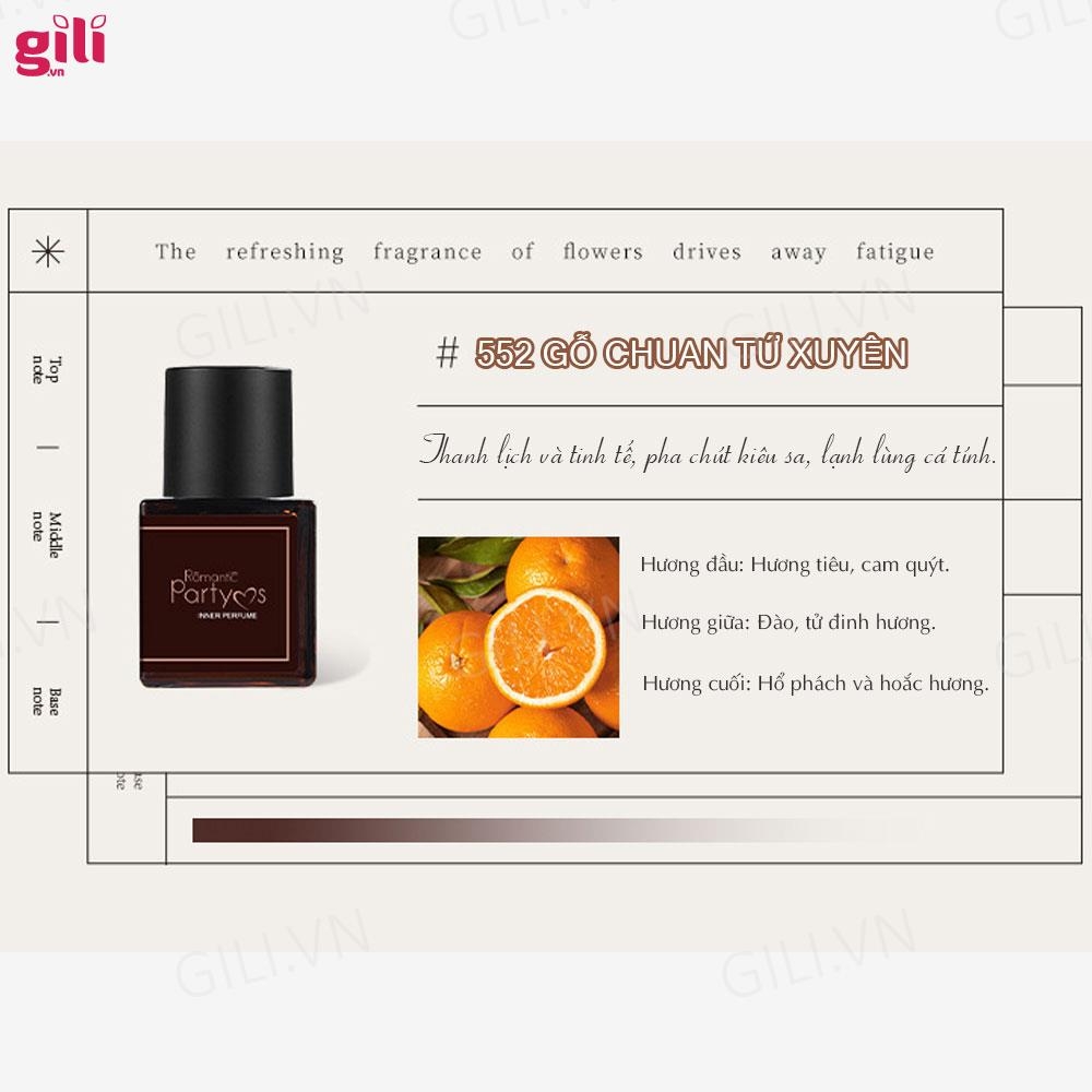 Nước hoa Bikini Romantic Party 10ml – Hương Gỗ Chuan chính hãng