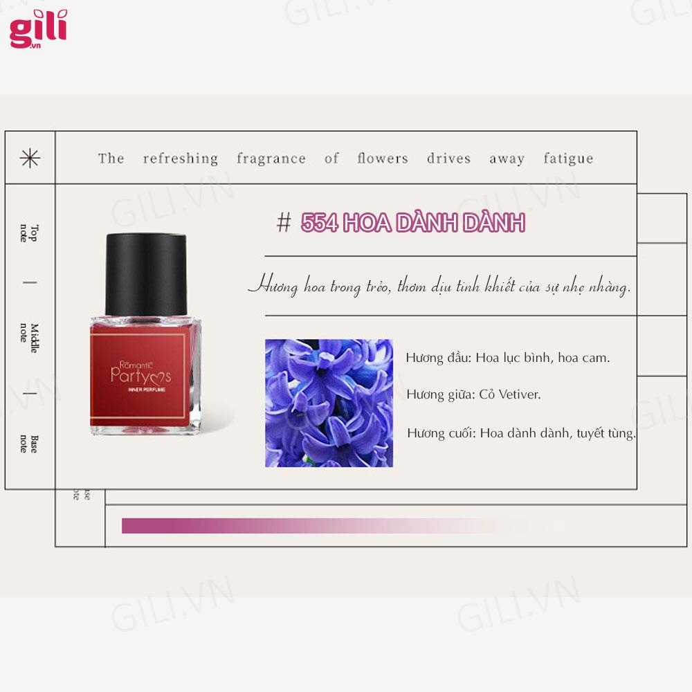 Nước hoa Bikini Romantic Party 10ml – Hương Dành Dành chính hãng