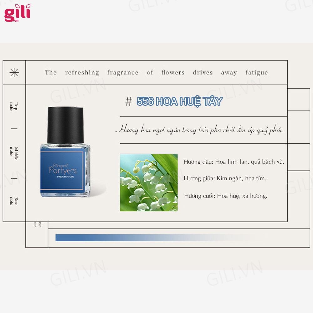 Nước hoa Bikini Romantic Party 10ml – Hương Hoa Huệ Tây chính hãng