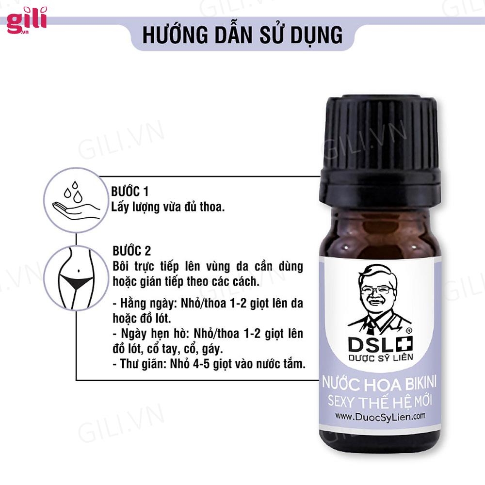 Nước hoa bikini sexy Dược Sĩ Liên chai 10gr chính hãng