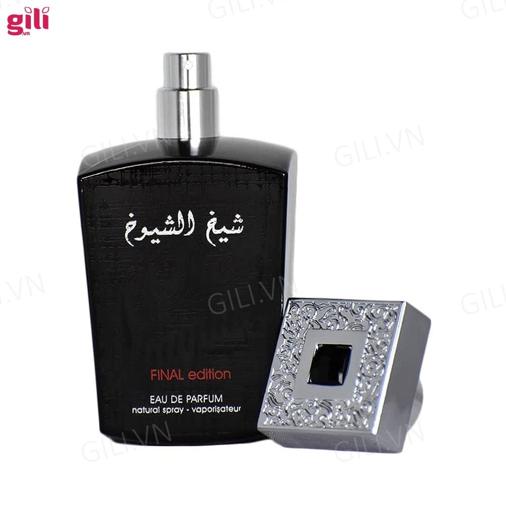 Nước hoa nam Lattafa Sheikh Shuyukh Final Edition EDP 100ml chính hãng