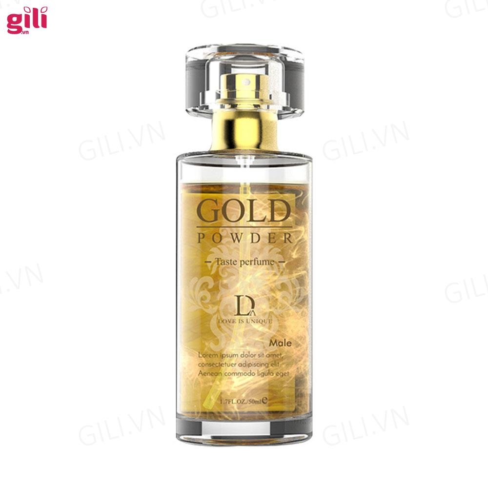 Nước Hoa Tăng Khoái Cảm Gold Powder 50ml – Nam Vàng