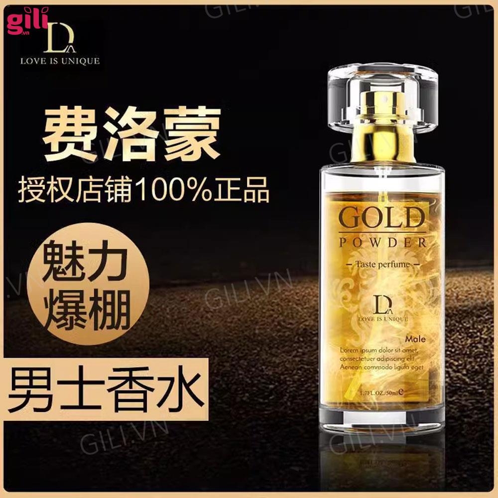 Nước Hoa Tăng Khoái Cảm Gold Powder 50ml – Nam Vàng