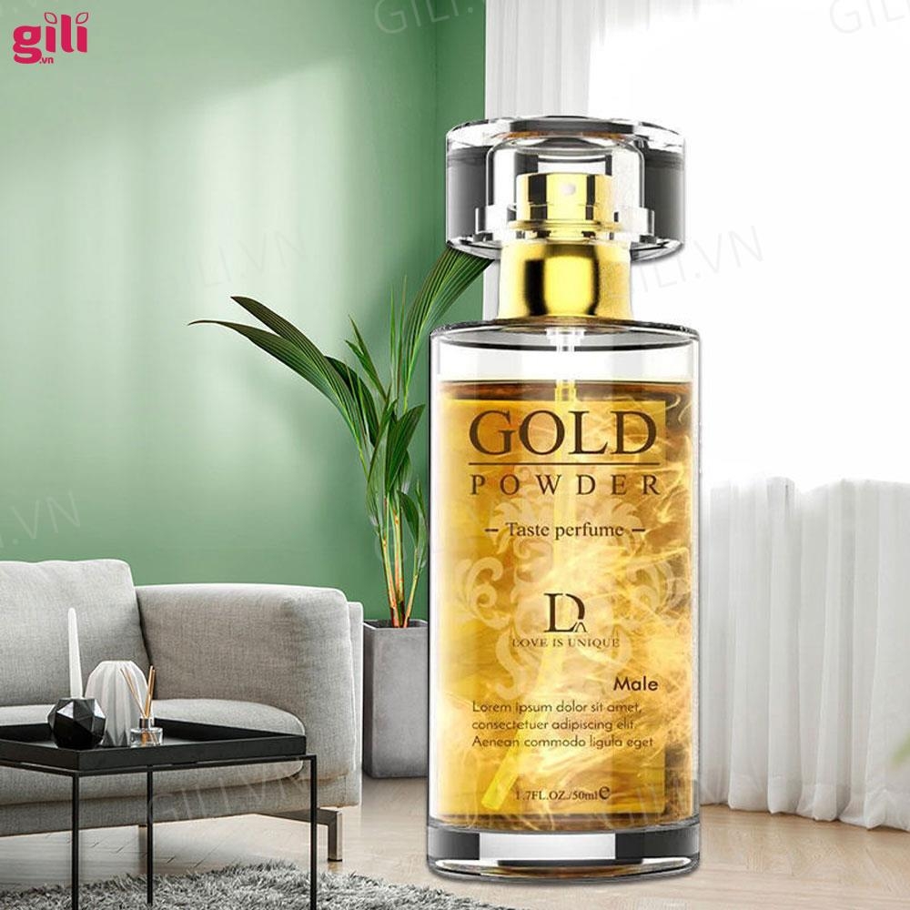 Nước Hoa Tăng Khoái Cảm Gold Powder 50ml – Nam Vàng