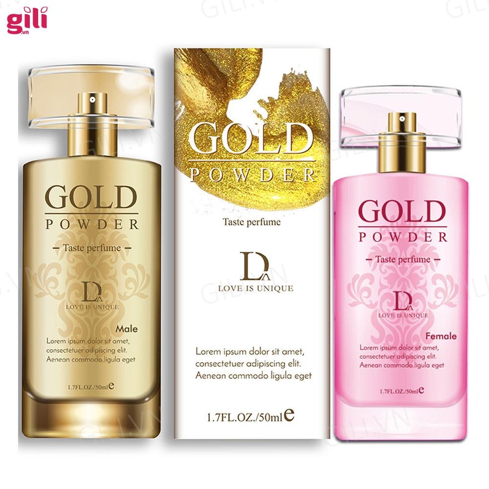 Nước Hoa Tăng Khoái Cảm Gold Powder 50ml – Nam Vàng