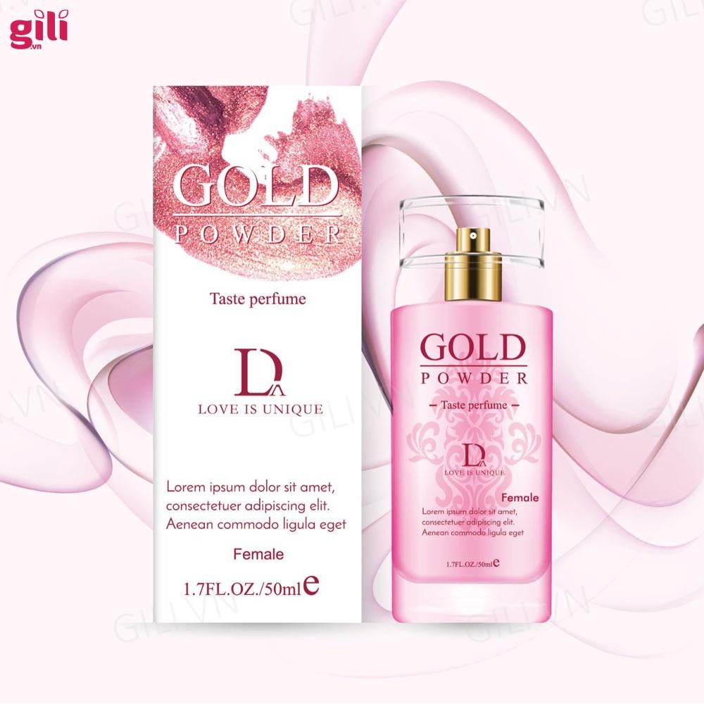 Nước Hoa Tăng Khoái Cảm Gold Powder 50ml – Nữ Hồng