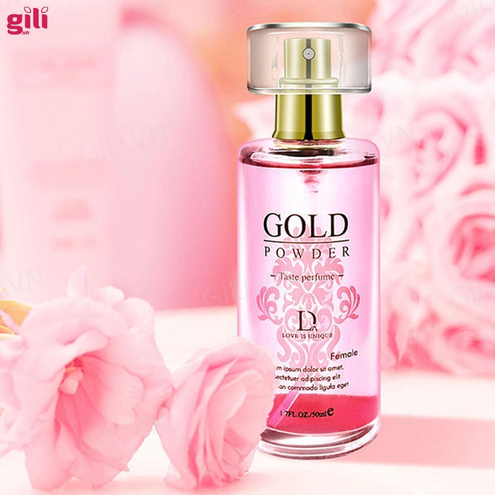 Nước Hoa Tăng Khoái Cảm Gold Powder 50ml – Nữ Hồng