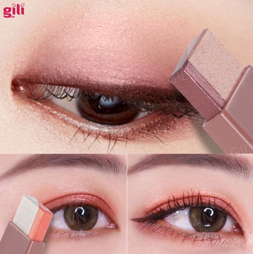 Phấn mắt nhũ 2 Line Lameila Color Eye Shadow 2.2g chính hãng.