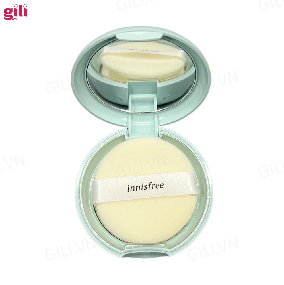 Phấn phủ dạng nén Innisfree No-Sebum Mineral Pact 8.5gr chính hãng