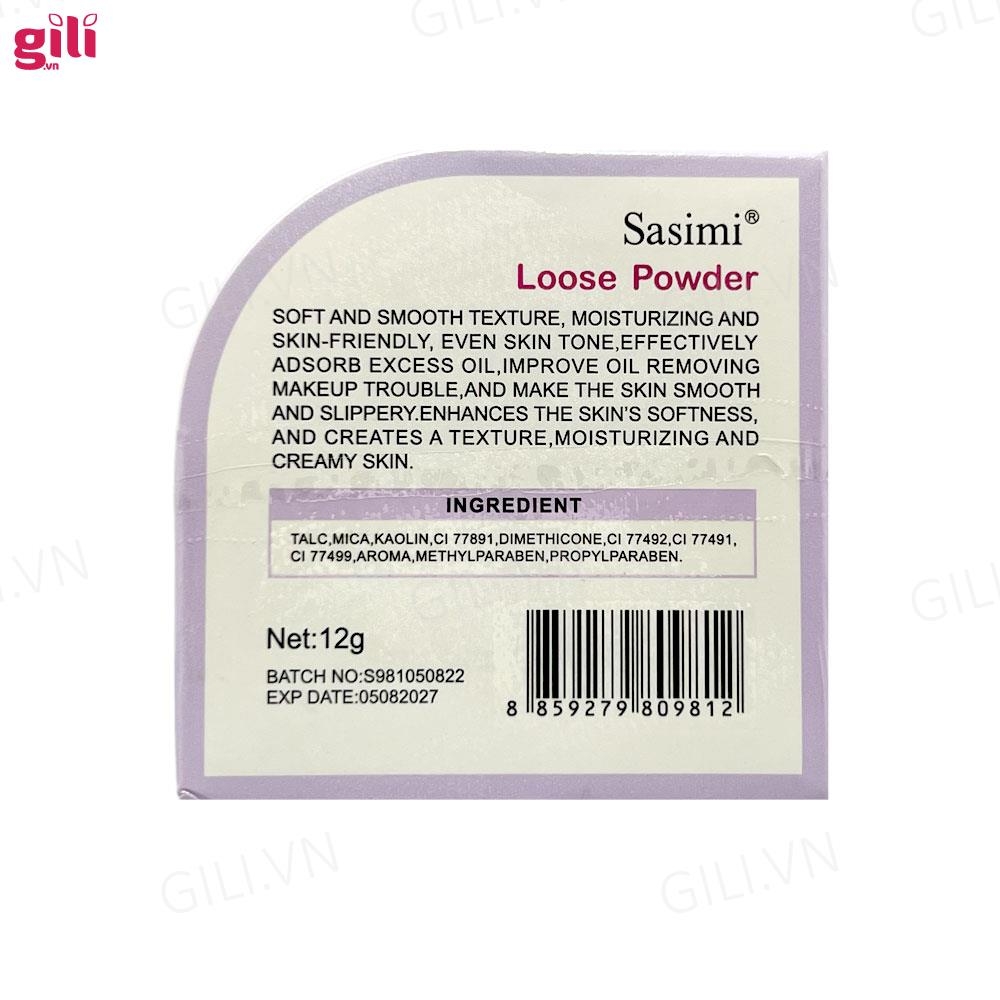 Phấn phủ kiềm dầu Sasimi Unicorn 12gr chính hãng
