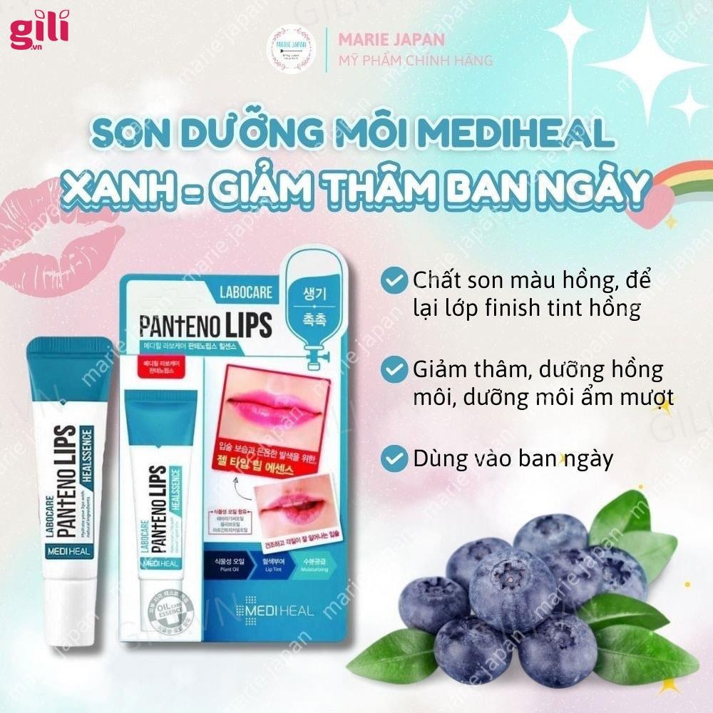 Son dưỡng Mediheal Labocare Panteno Lips xanh 10ml chính hãng