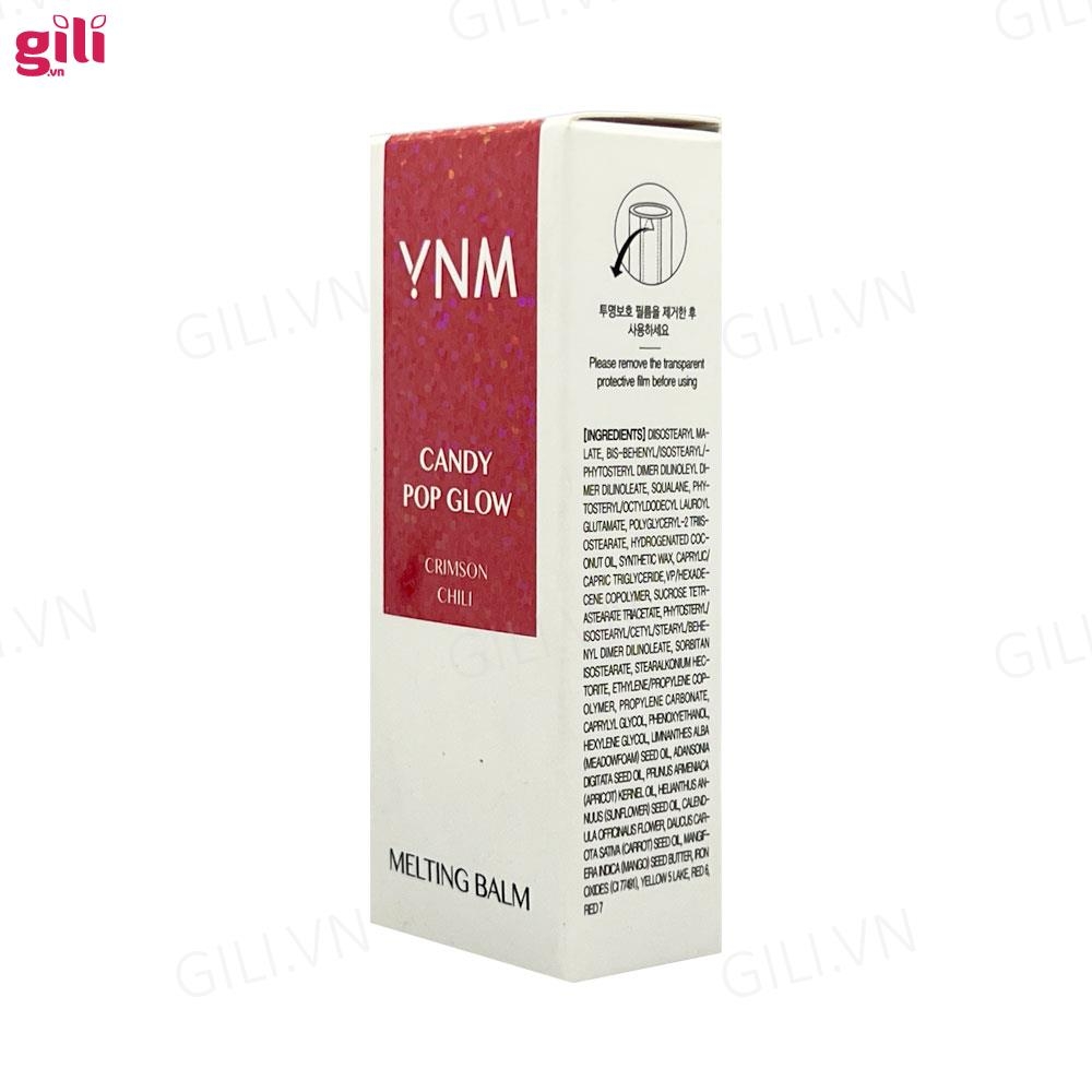 Son dưỡng YNM Candy Pop Glow Melting Balm Coral Moment 3g chính hãng