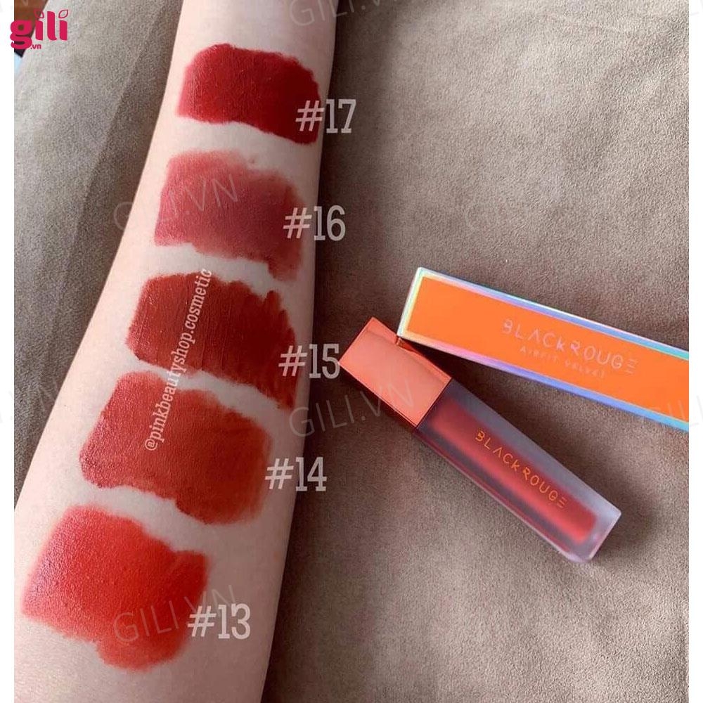 Son kem Black Rouge Airfit Velvet Ver 3 4.5g chính hãng