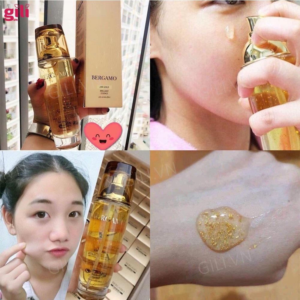 Tinh chất serum ngăn ngừa lão hóa Bergamo 24k Gold 110ml chính hãng