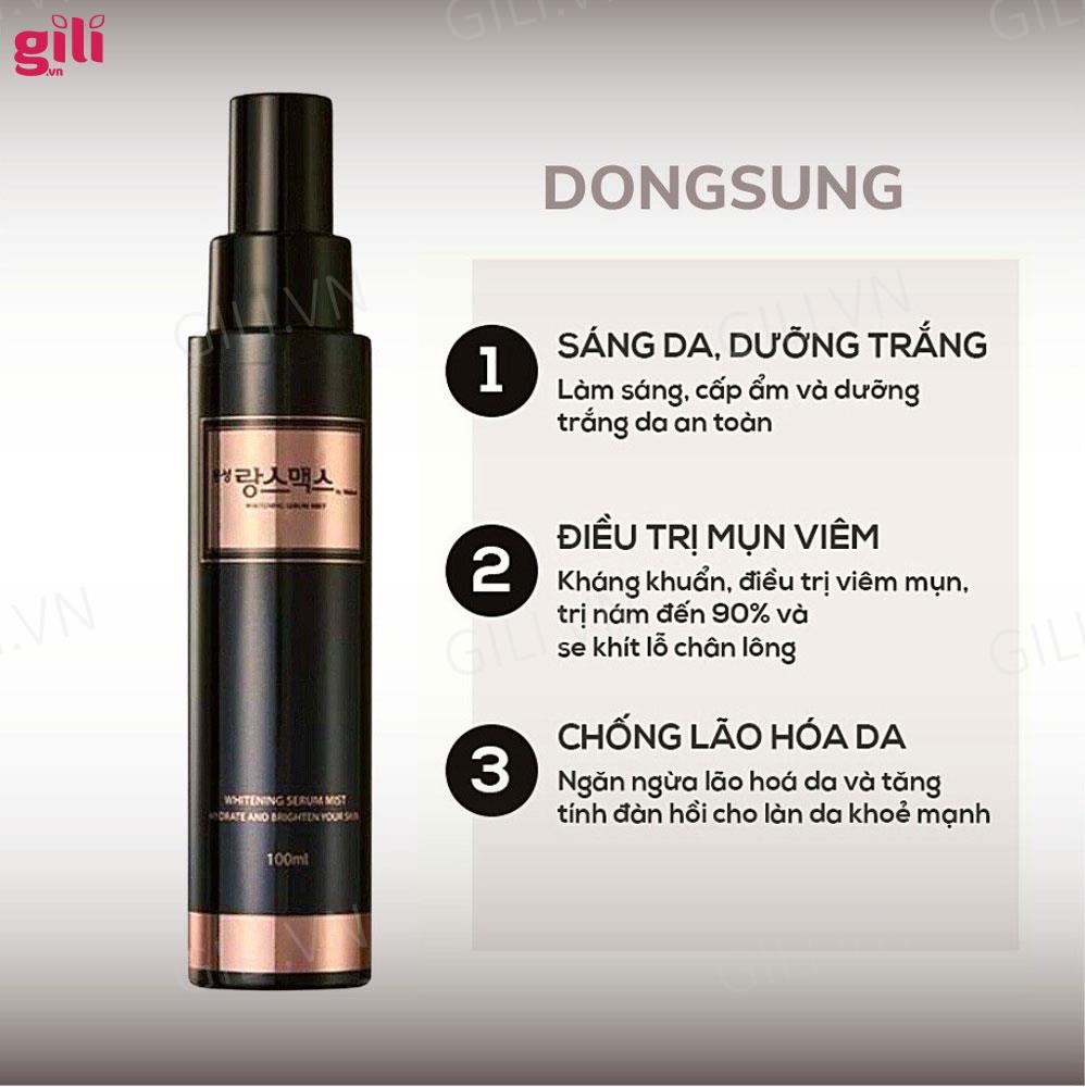 Tinh chất serum trắng da Dongsung Whitening Mist 100ml chính hãng