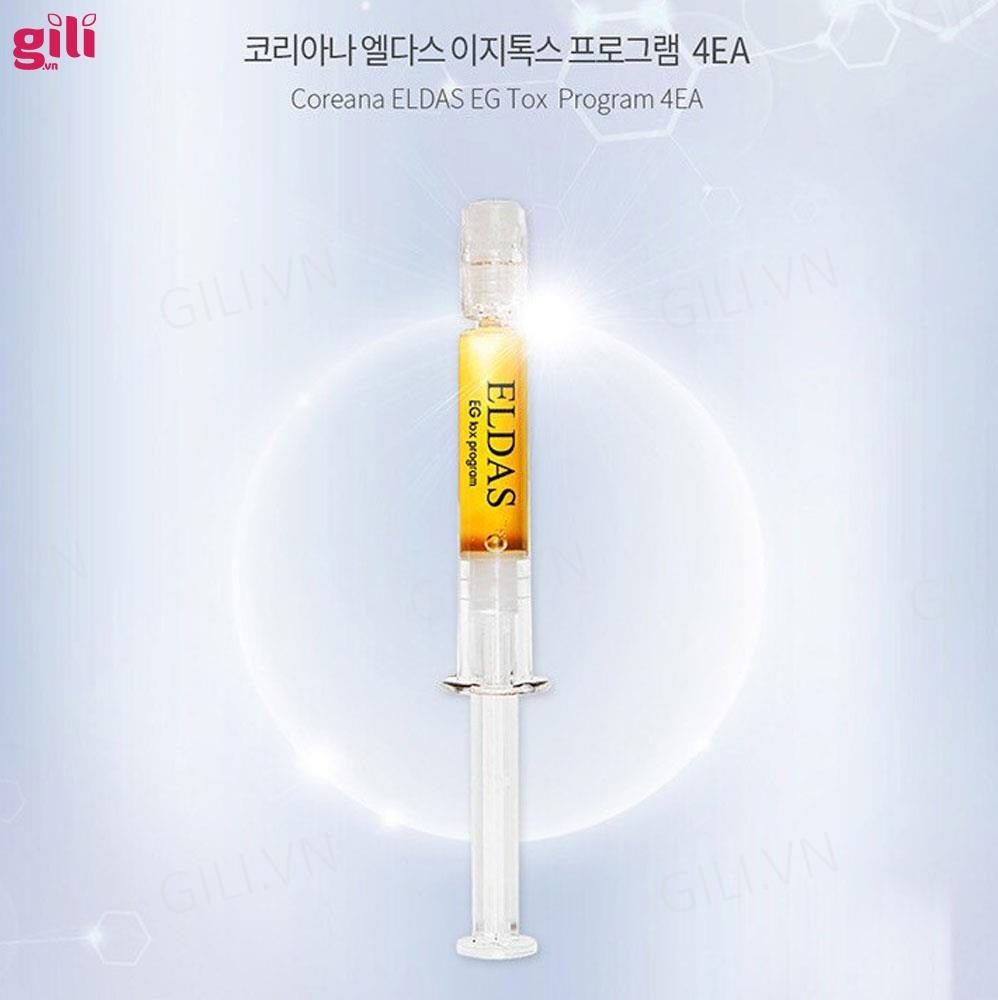 Serum tế bào gốc Eldas EG Tox Program Coreana set 4 ống chính hãng