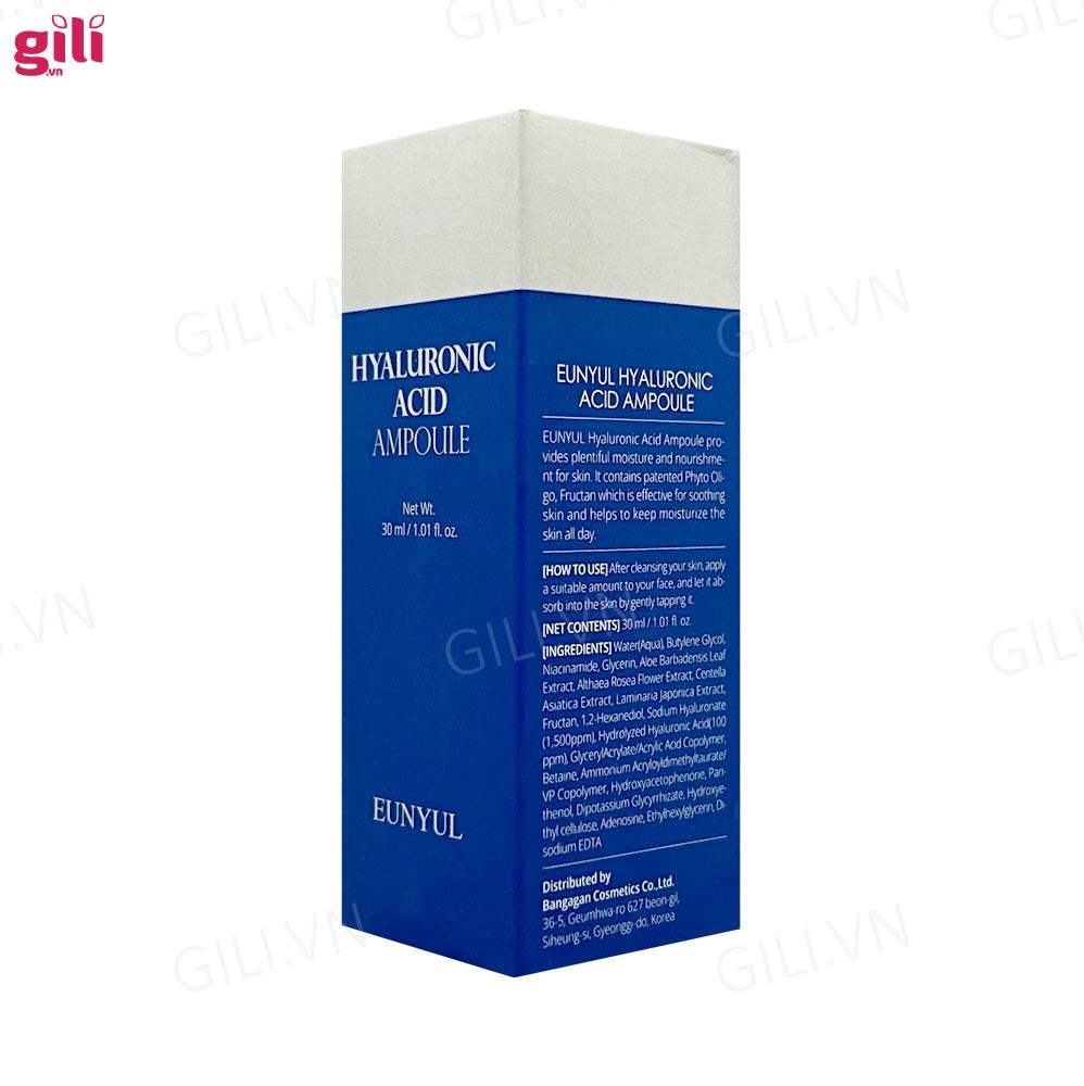 Tinh chất cấp ẩm Eunyul Hyaluronic Acid Ampoule 30ml chính hãng