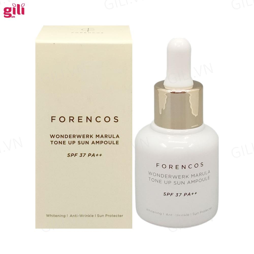 Tinh chất serum dưỡng da chống nắng Forencos 30ml chính hãng