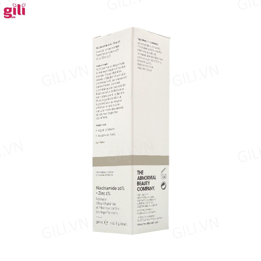 Tinh chất serum The Ordinary Niacinamide 10% + Zinc 1% chính hãng