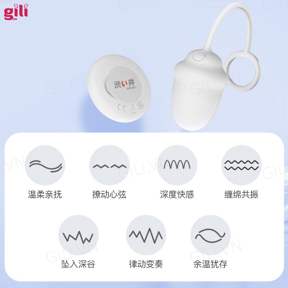 Trứng rung Drywell Scarlett 7 Mode tăng khoái cảm chính hãng