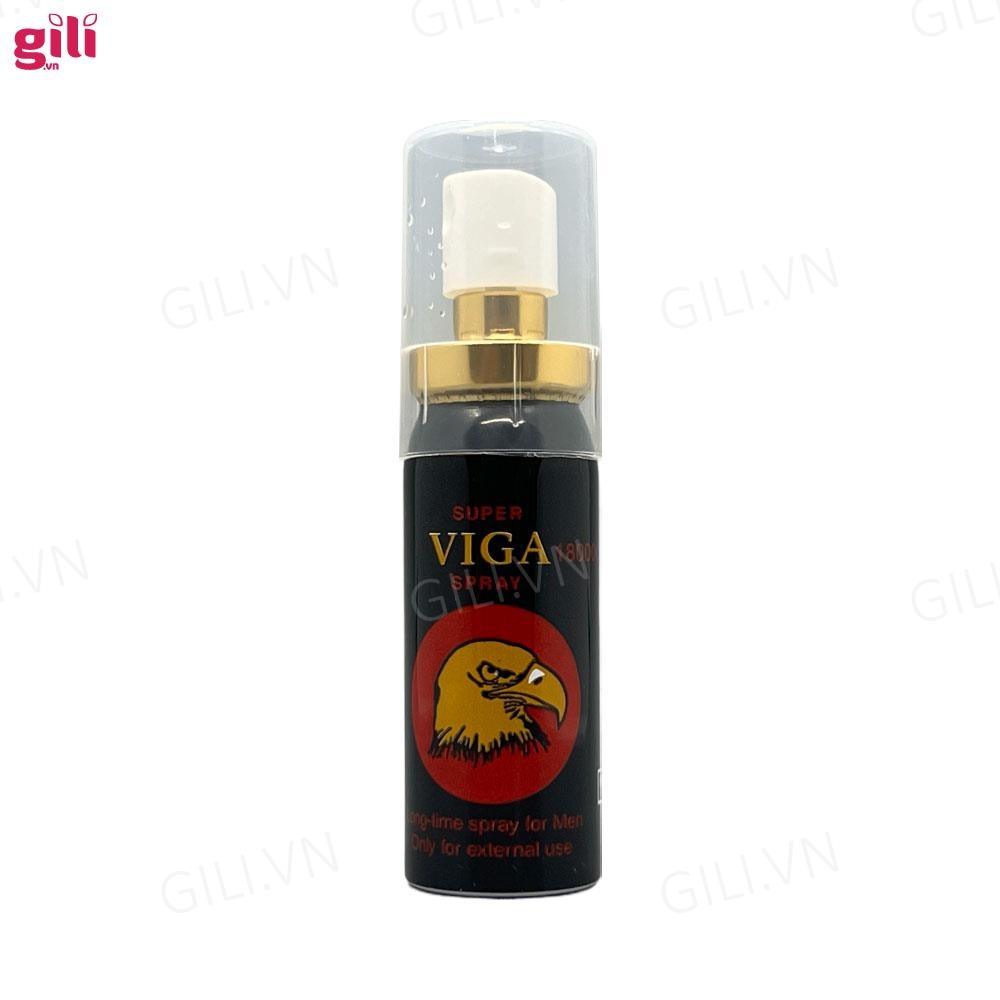 Xịt chống xuất tinh sớm Super Viga 180000 Stronger chính hãng
